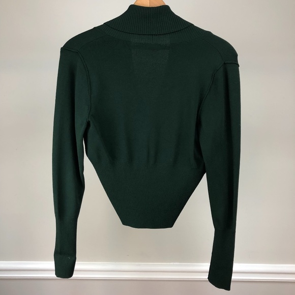 One Girl Who Forest Green Shrug - Picture 4 of 7